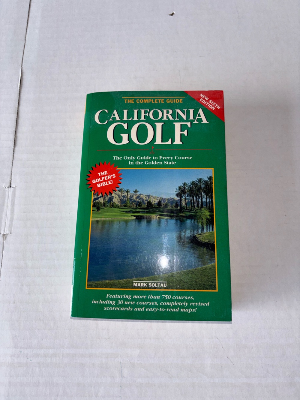 Complete California Golf Guide “ 1996 “ 6th Edition.